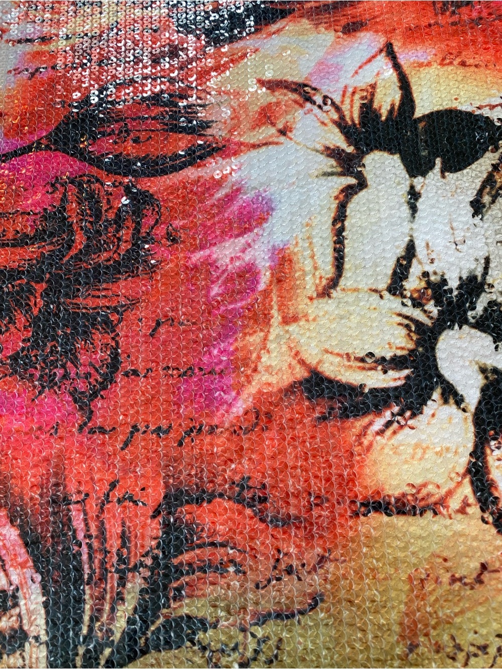 🌺Cache Tropical Sequined Tank Top🌺 - Picture 4 of 6